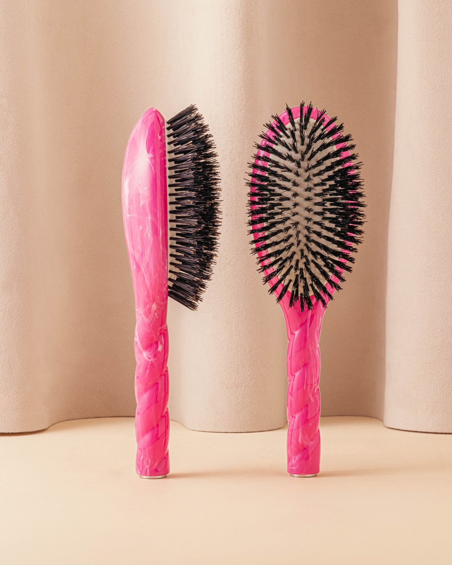 Roseanna x La Bonne Brosse N.01 The Shine & Care Hairbrush The Universal Pink Tie & Dye 