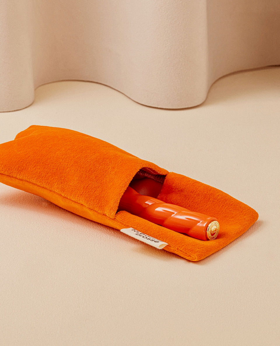 Édition Limitée N.03 La Petite Brosse Cuir Chevelu Sensible l'Indispensable Douceur Orange Seventies