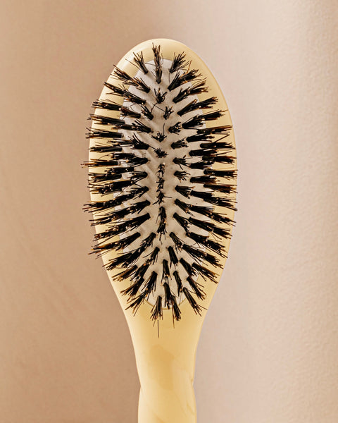 N.01 The Small Shine & Care Hair Brush THE UNIVERSAL Ivory Cair - Image 3