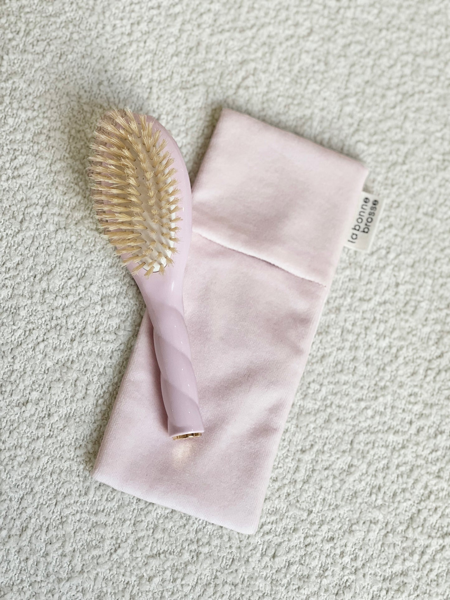 La Pochette "Brosse Bébé" Rose Lilas