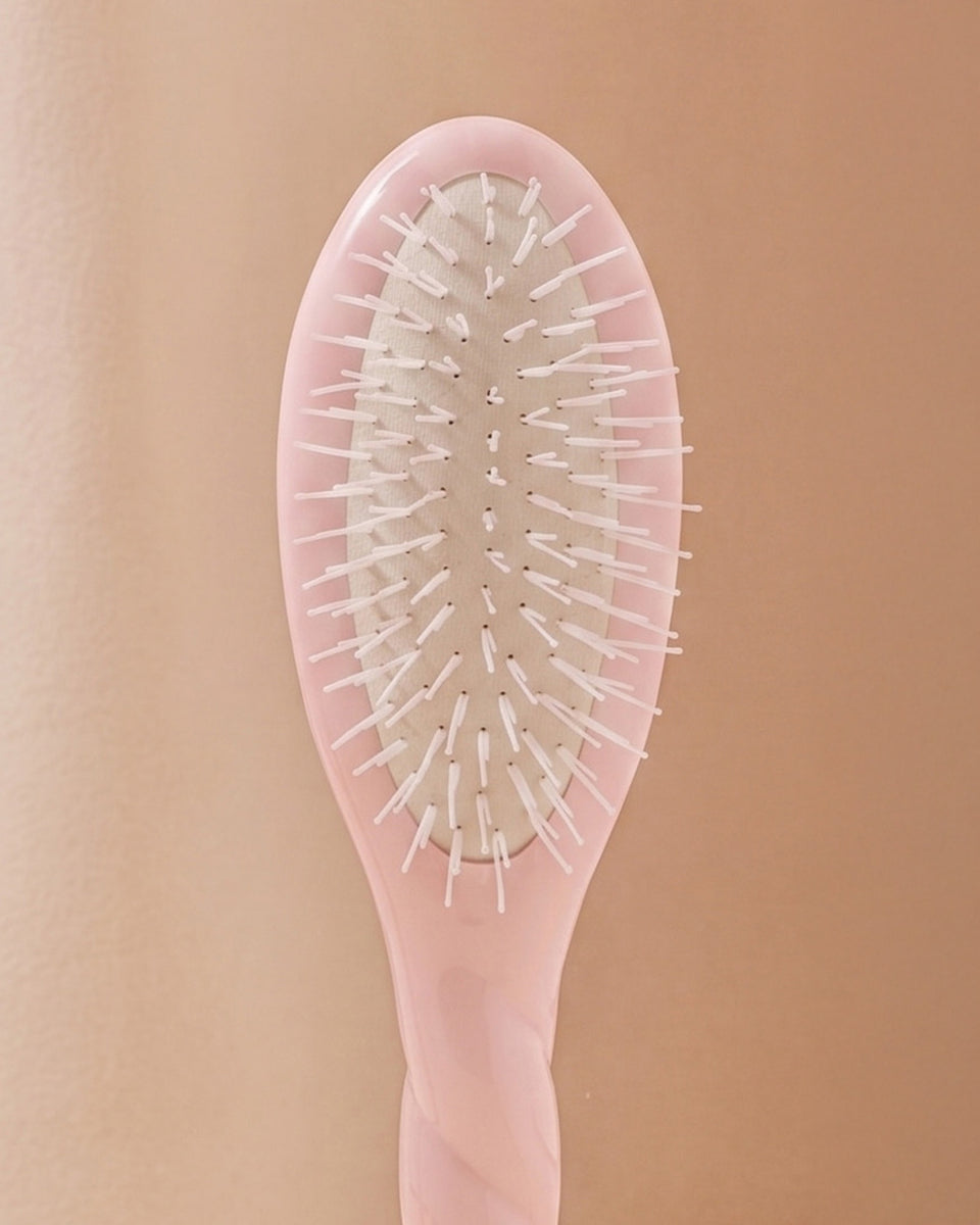 N.04 The Small Massaging Detangling HairBrush The Miracle Lilac Pink
