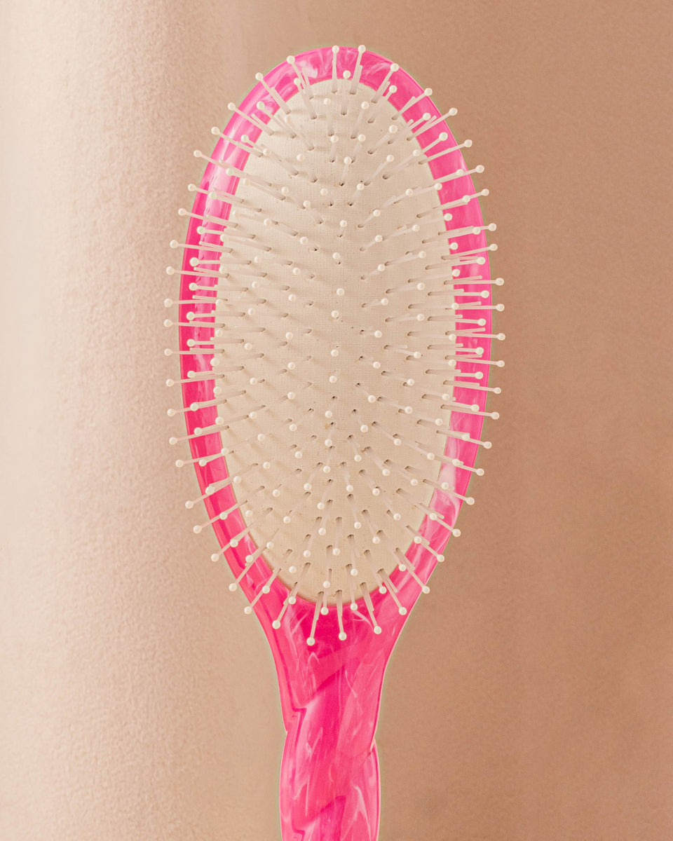 Roseanna x La Bonne Brosse N.04 The Detangling & Massaging Hairbrush The Miracle Pink Tie & Dye