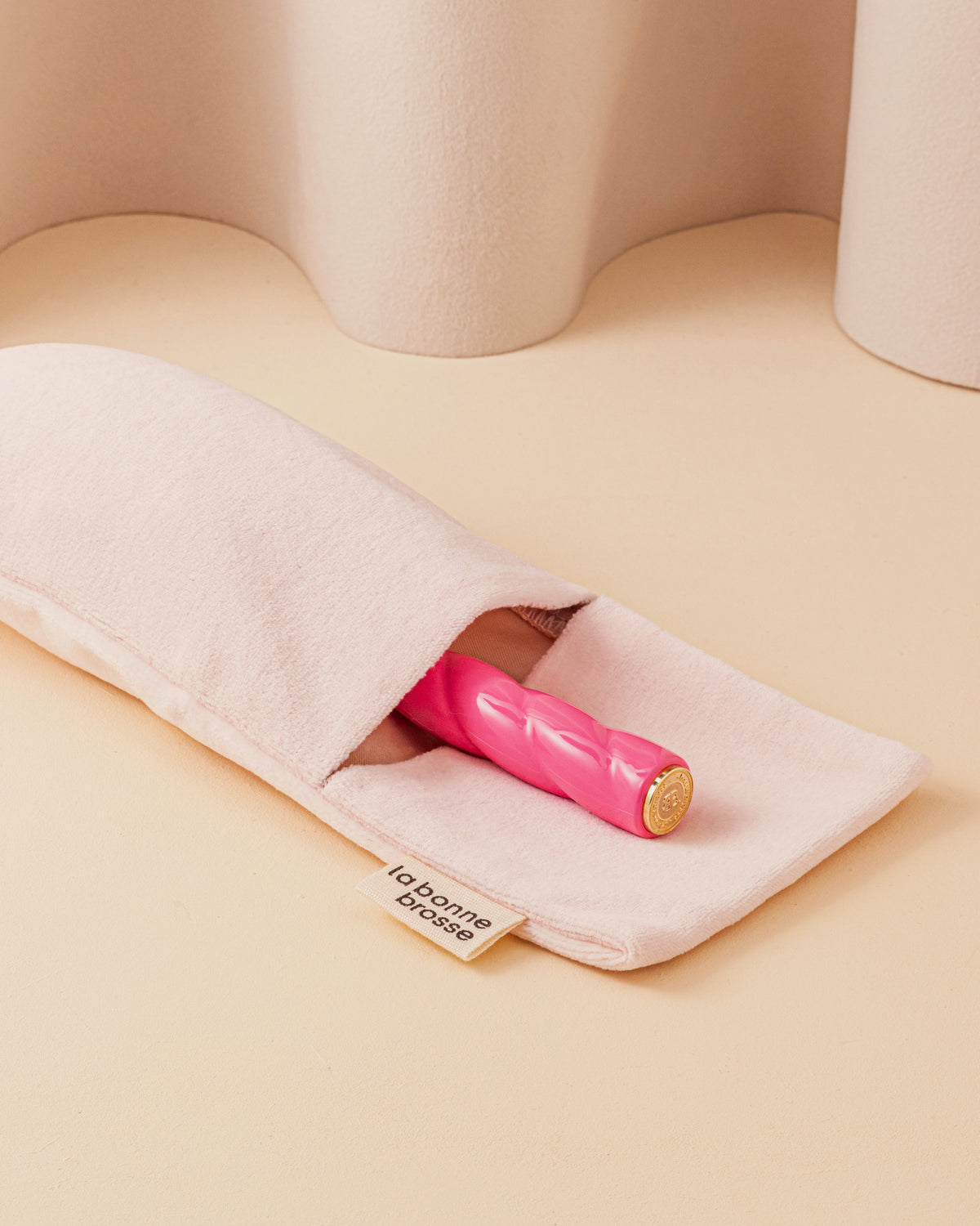 La Pochette "Grande Brosse" Octobre Rose