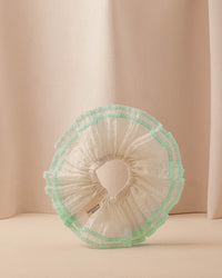 Lagoon Blue Large Scrunchie