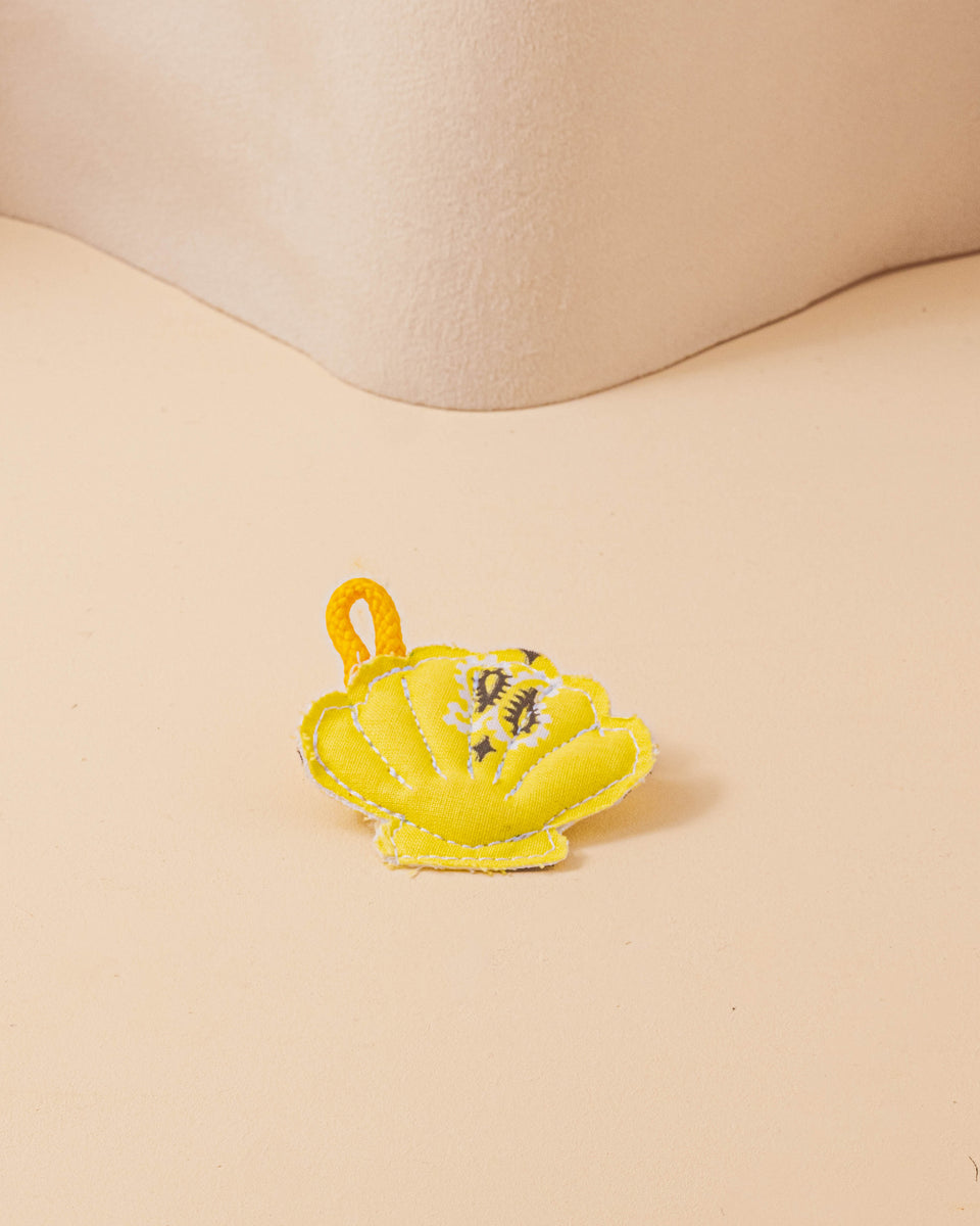 Call It By Your Name x La Bonne Brosse Pale Yellow Shell Charms
