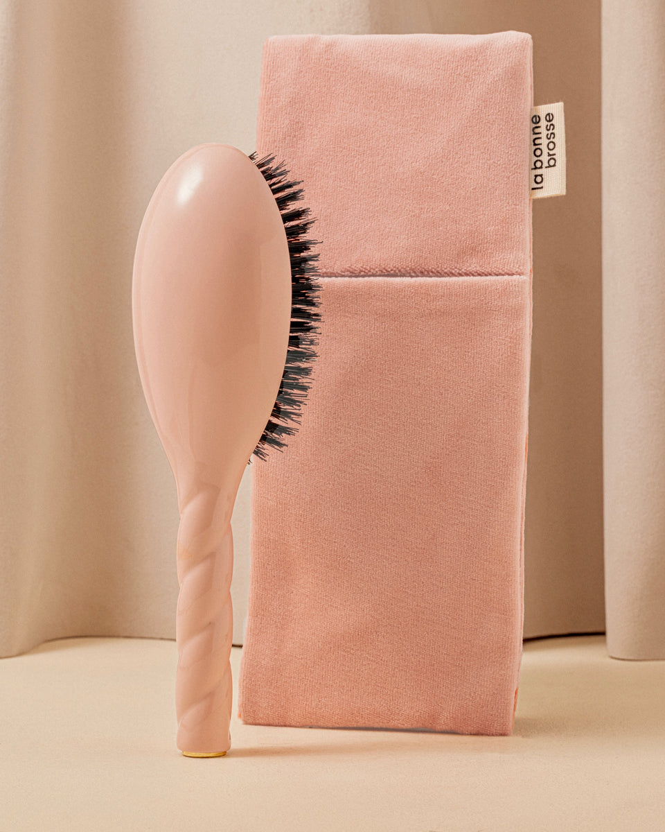 Duo: Bonne Brosse & Powder Pink Pouch