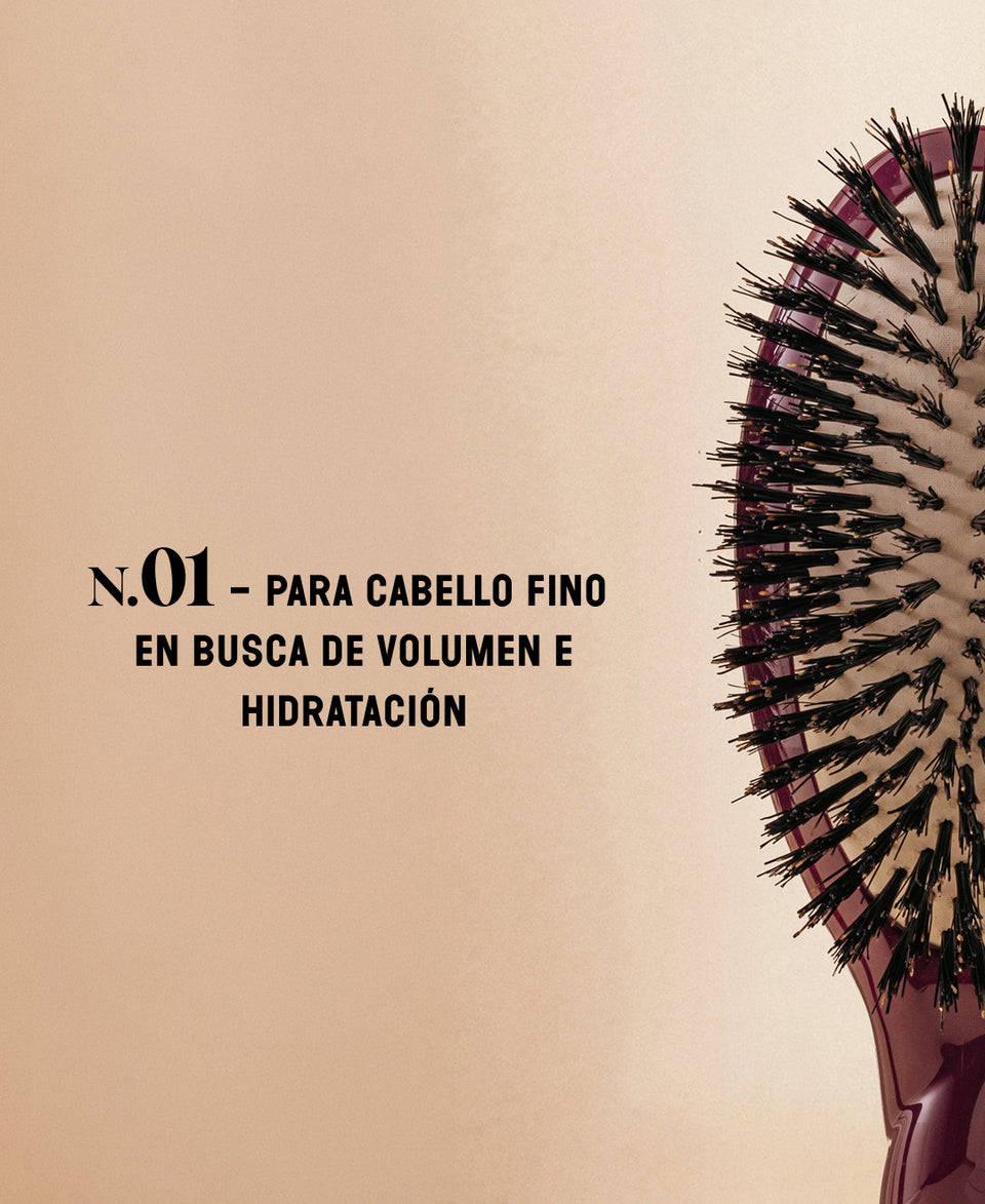 Edición limitada berenjena N.01 Brillo y Cuidado El Universal Cepillo