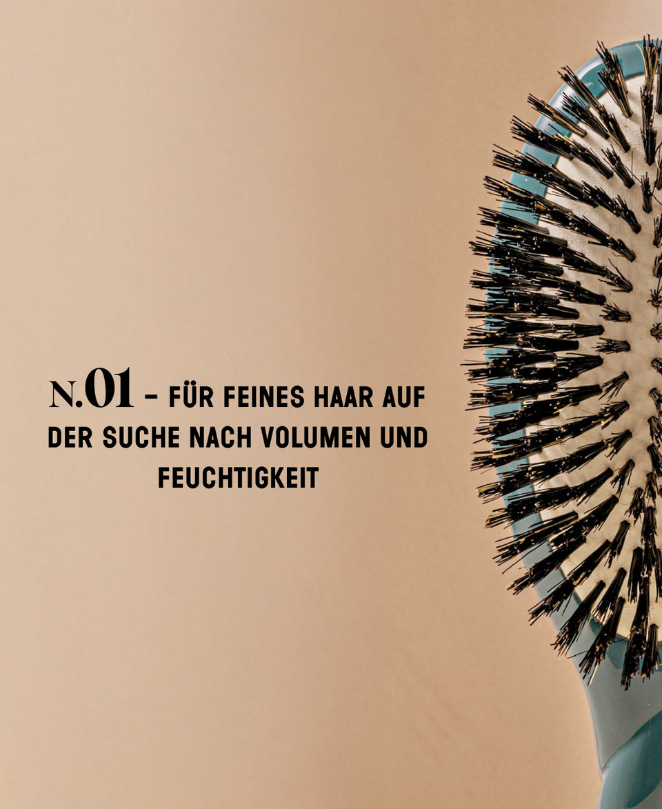 N.01 Glanz und Pflege Die Universelle Bürste Encreblau