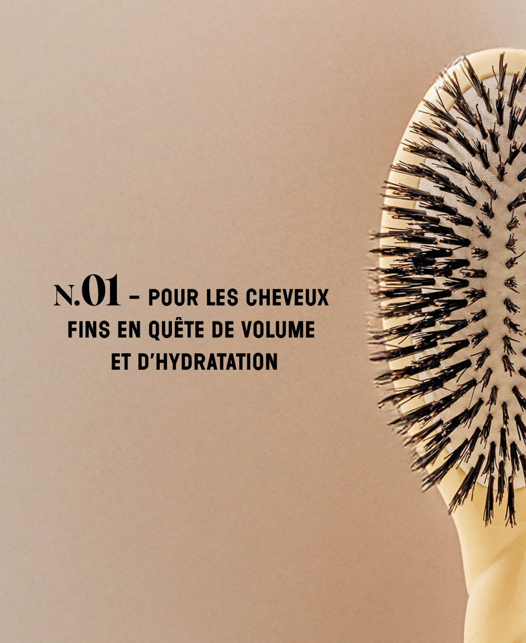 N.01 La Brosse Brillance & Soin l'Universelle Ivoire Cair