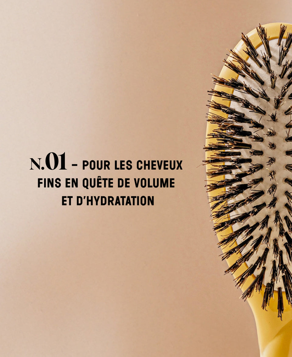 N.01 La Brosse Brillance & Soin l'Universelle Jaune Safran