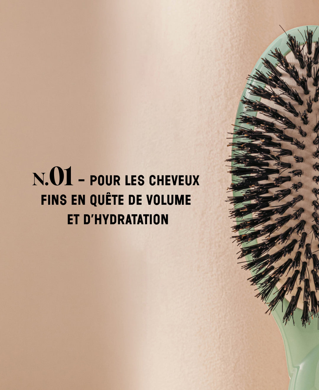 N.01 La Brosse Brillance & Soin l'Universelle Bleu Lagon