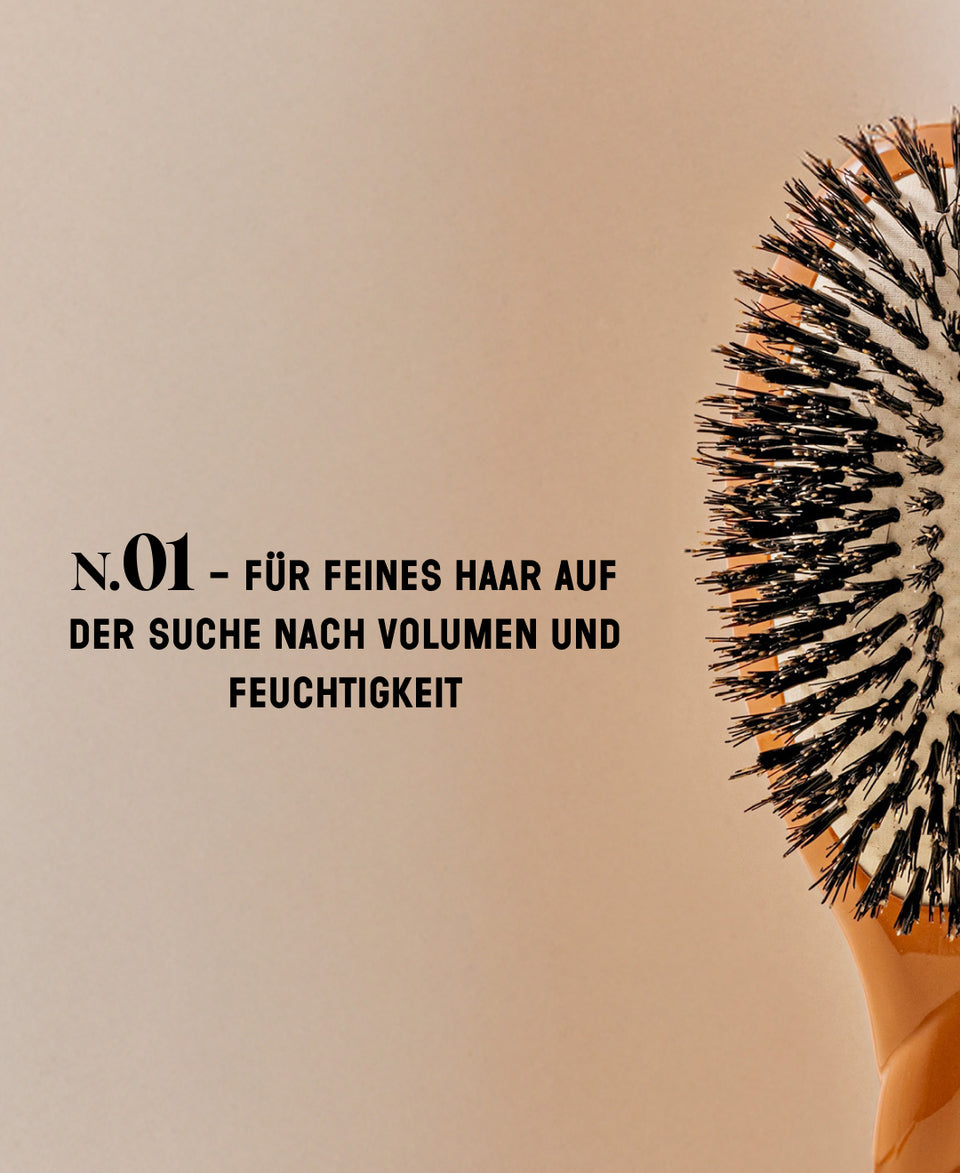N.01 Glanz und Pflege Die Universelle Bürste Terrakotta