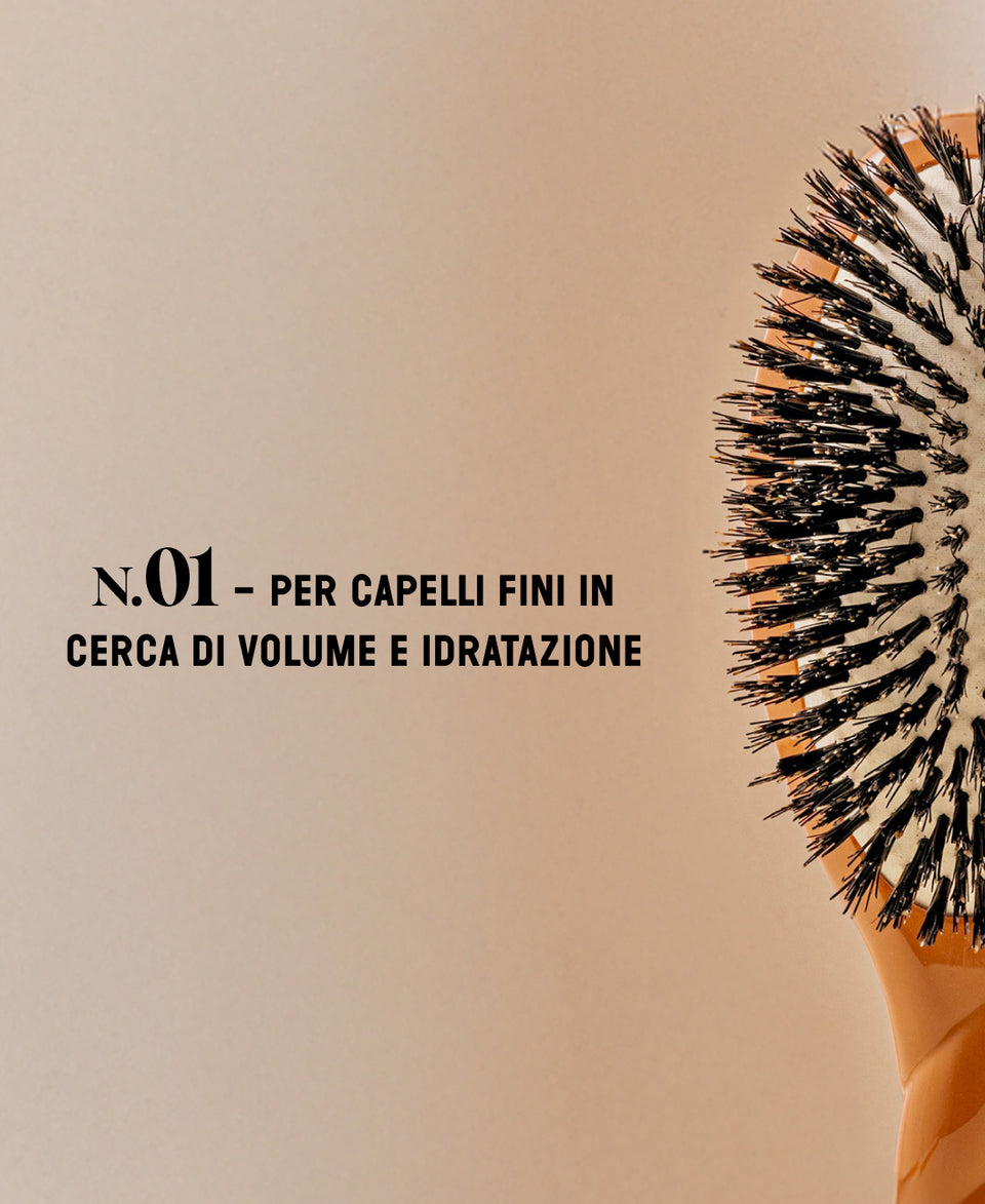 N.01 L’Universale Brillantezza e Cura Spazzola Terracotta