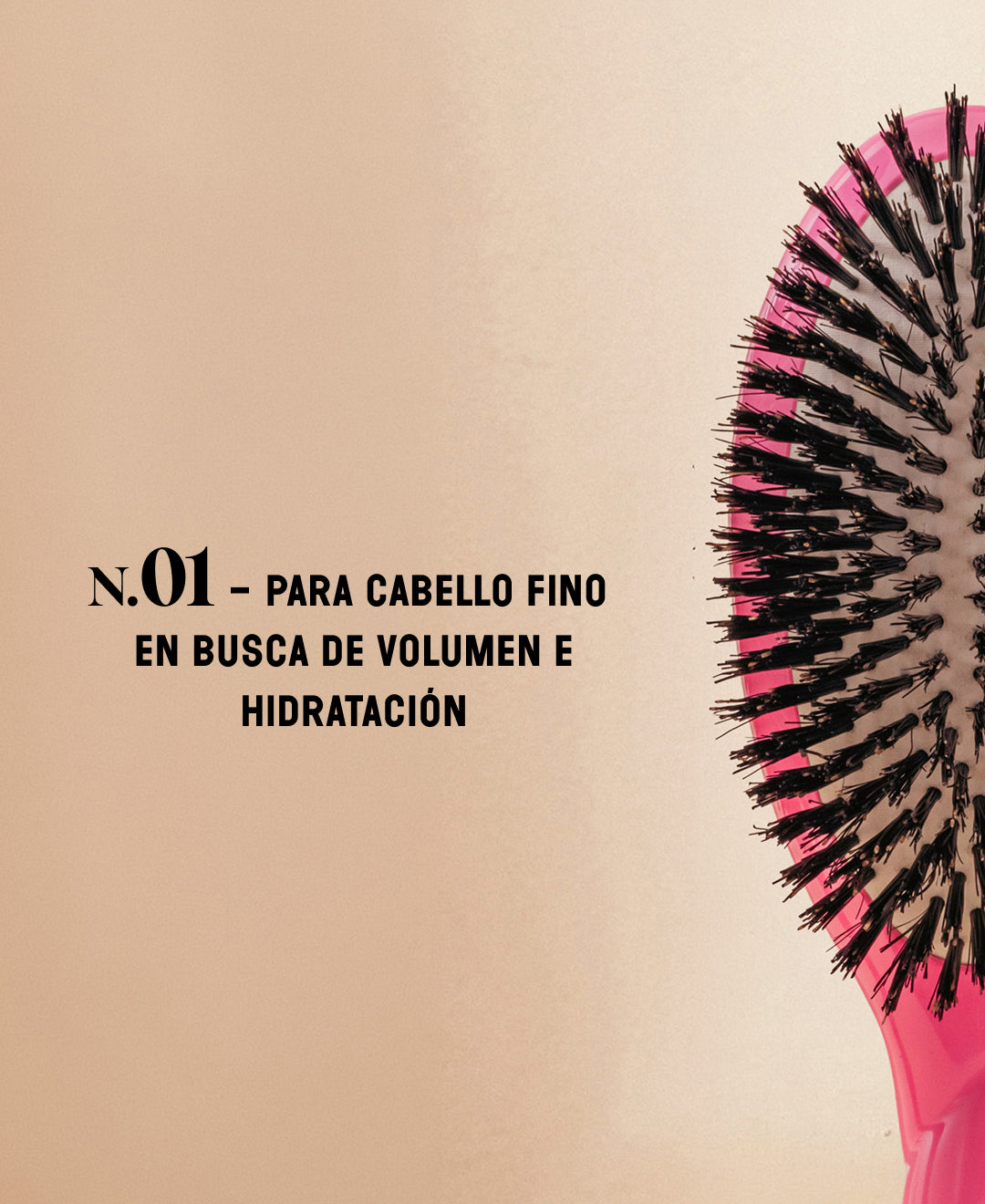 Edición Limitada Octubre Rosa N.01 Brillo y Cuidado El Universal Cepillo