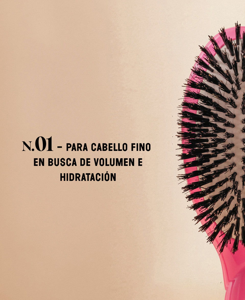 Edición Limitada Octubre Rosa N.01 Brillo y Cuidado El Universal Cepillo