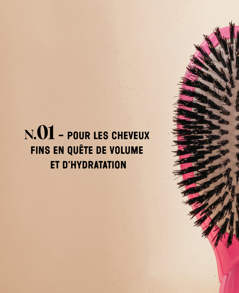 Edition limitée Octobre Rose N.01 La Brosse Brillance & Soin l'Universelle