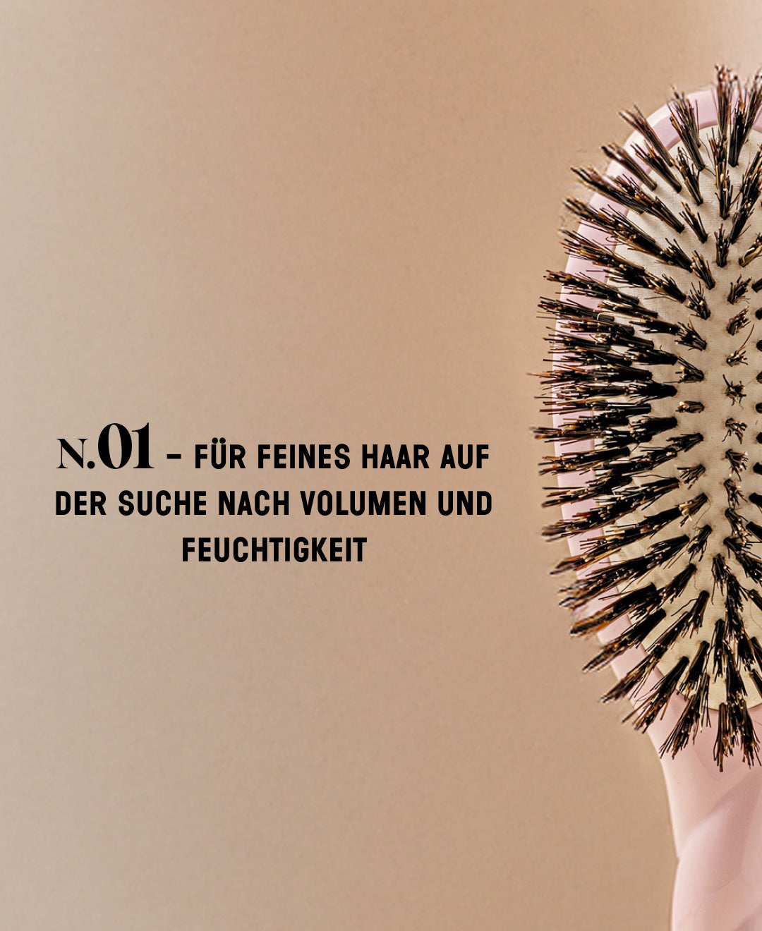 N.01 Brillo y Cuidado La Universal Cepillo Rosa Lila