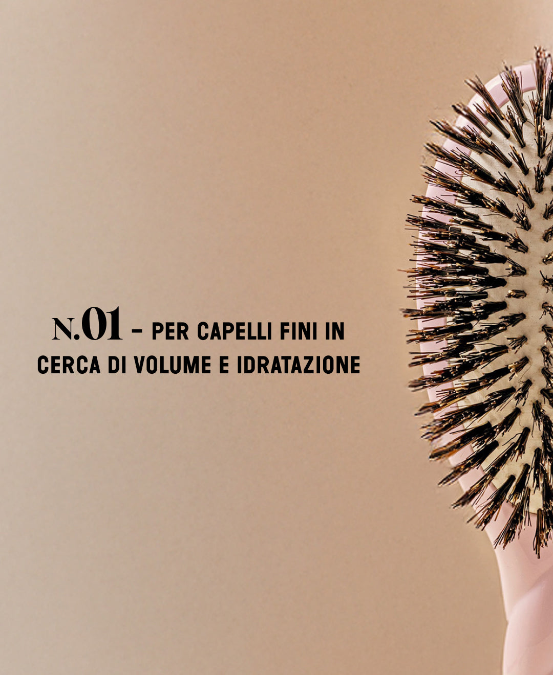 N.01 Brillo y Cuidado La Universal Cepillo Rosa Lila