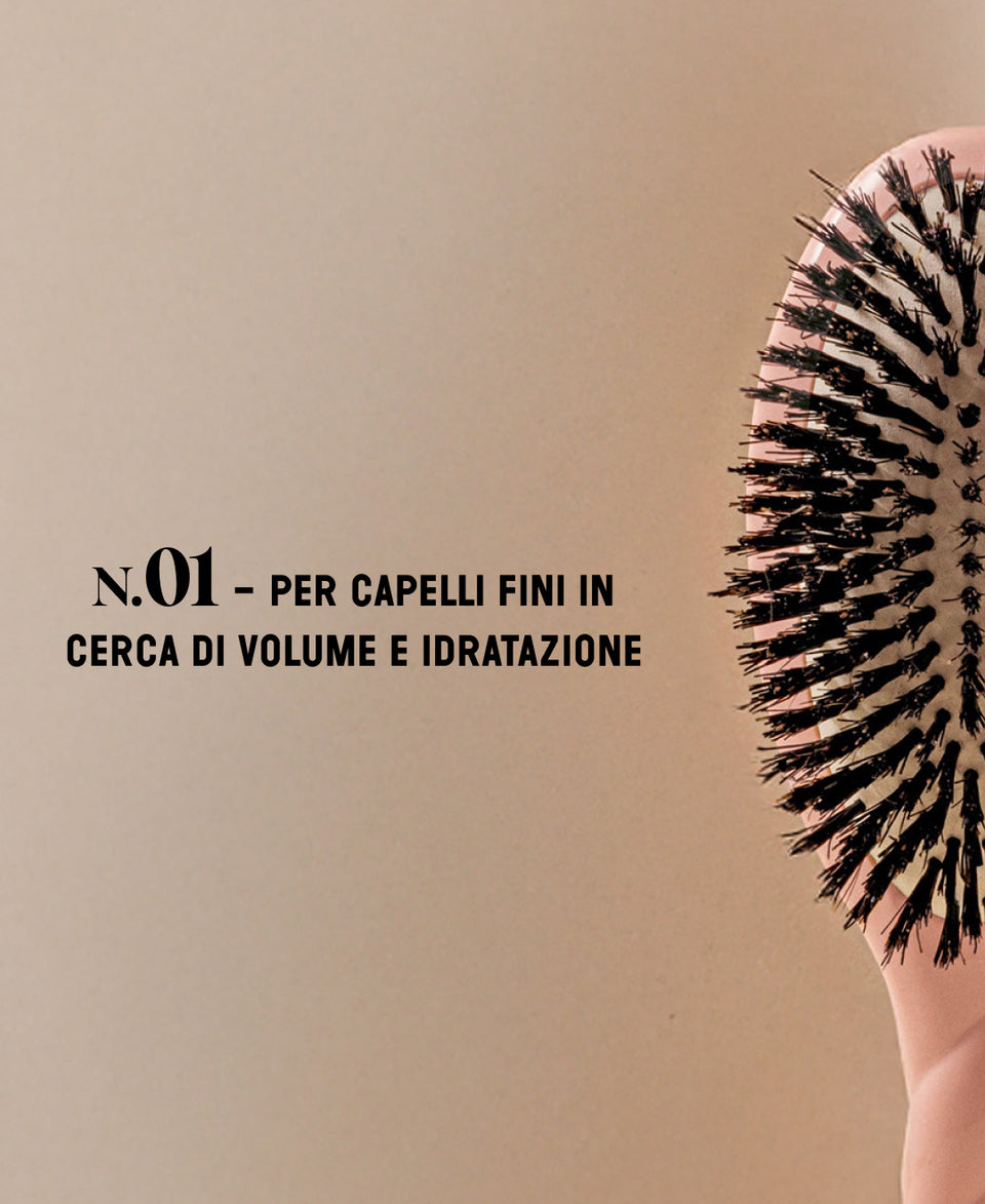 N.01 La Spazzola Lucentezza e Trattante l’Universale Rosa Cipria