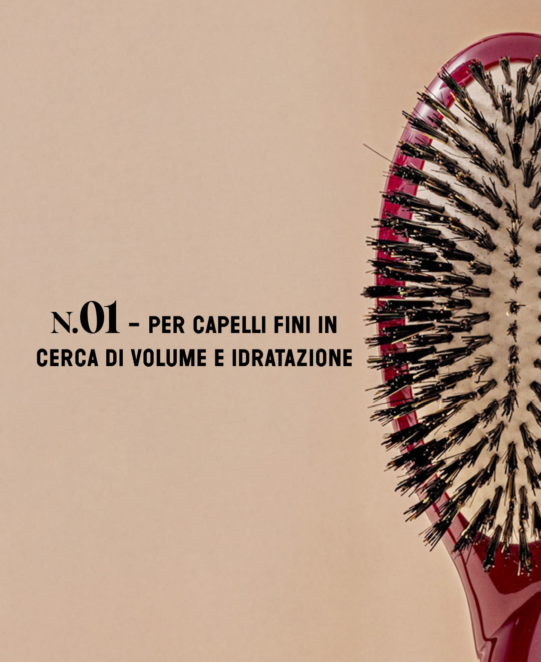 N.01 La Brosse Brillance & Soin l'Universelle Rouge Cerise