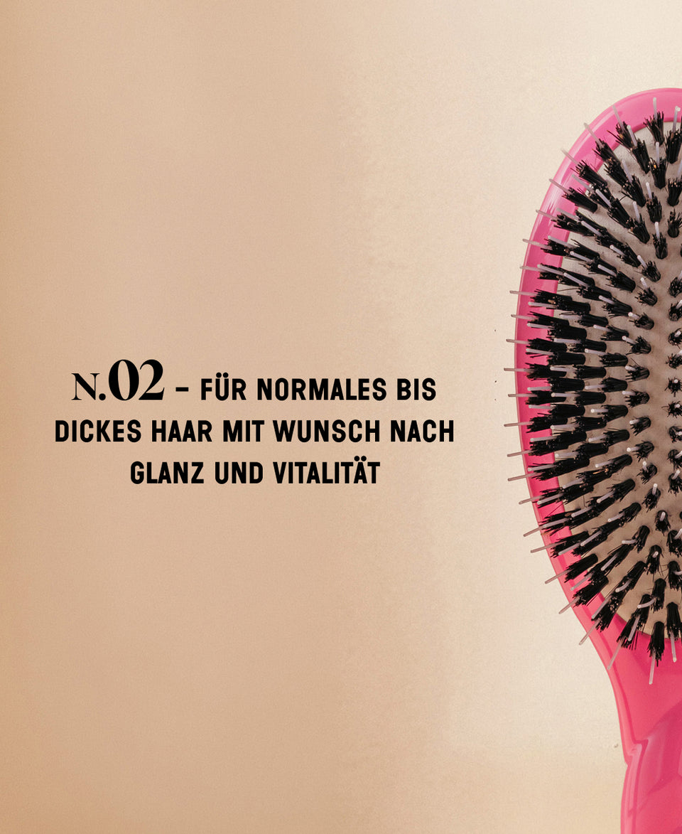 Limitierte Edition Pinker Oktober N.02 Unverzichtbare Entwirrung und Pflege Bürste