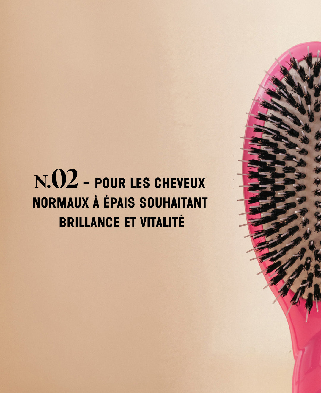 Edition limitée Octobre Rose N.02 La Brosse Démêlante & Soin l'Indispensable