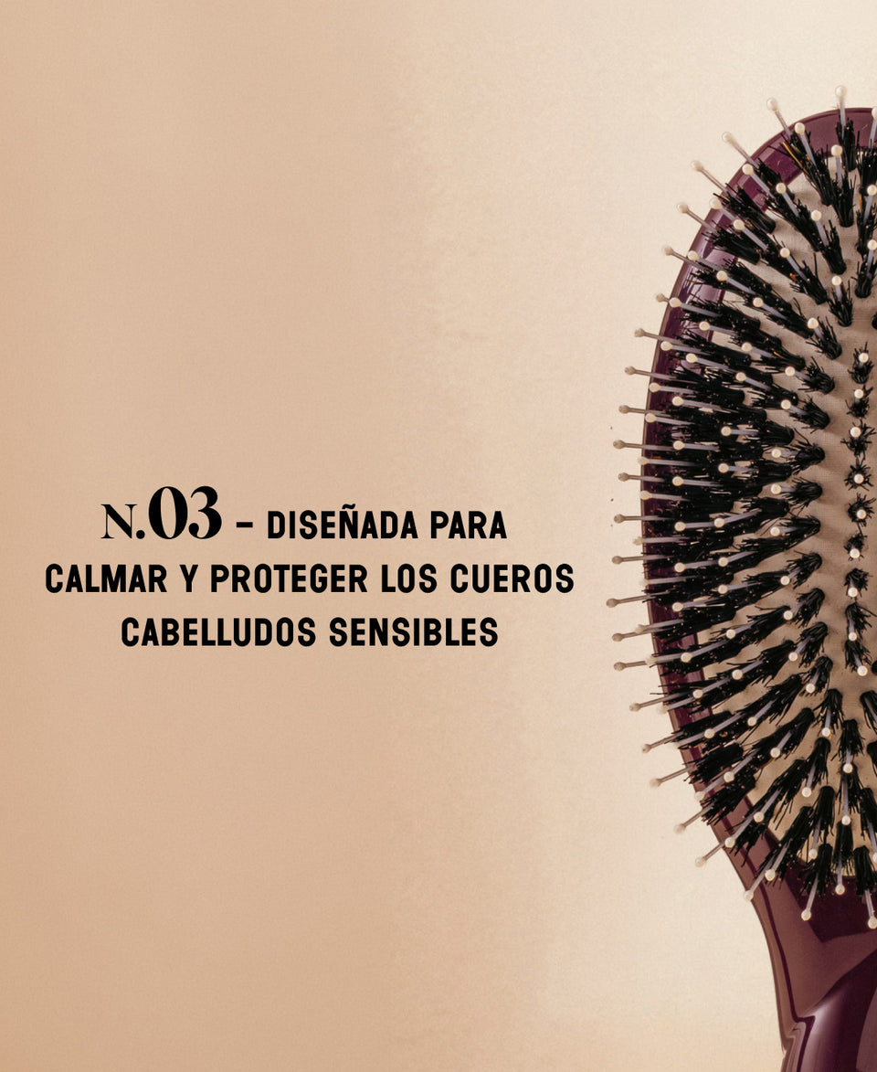 Edición limitada berenjena: N.03 Indispensable Dulzura Cepillo