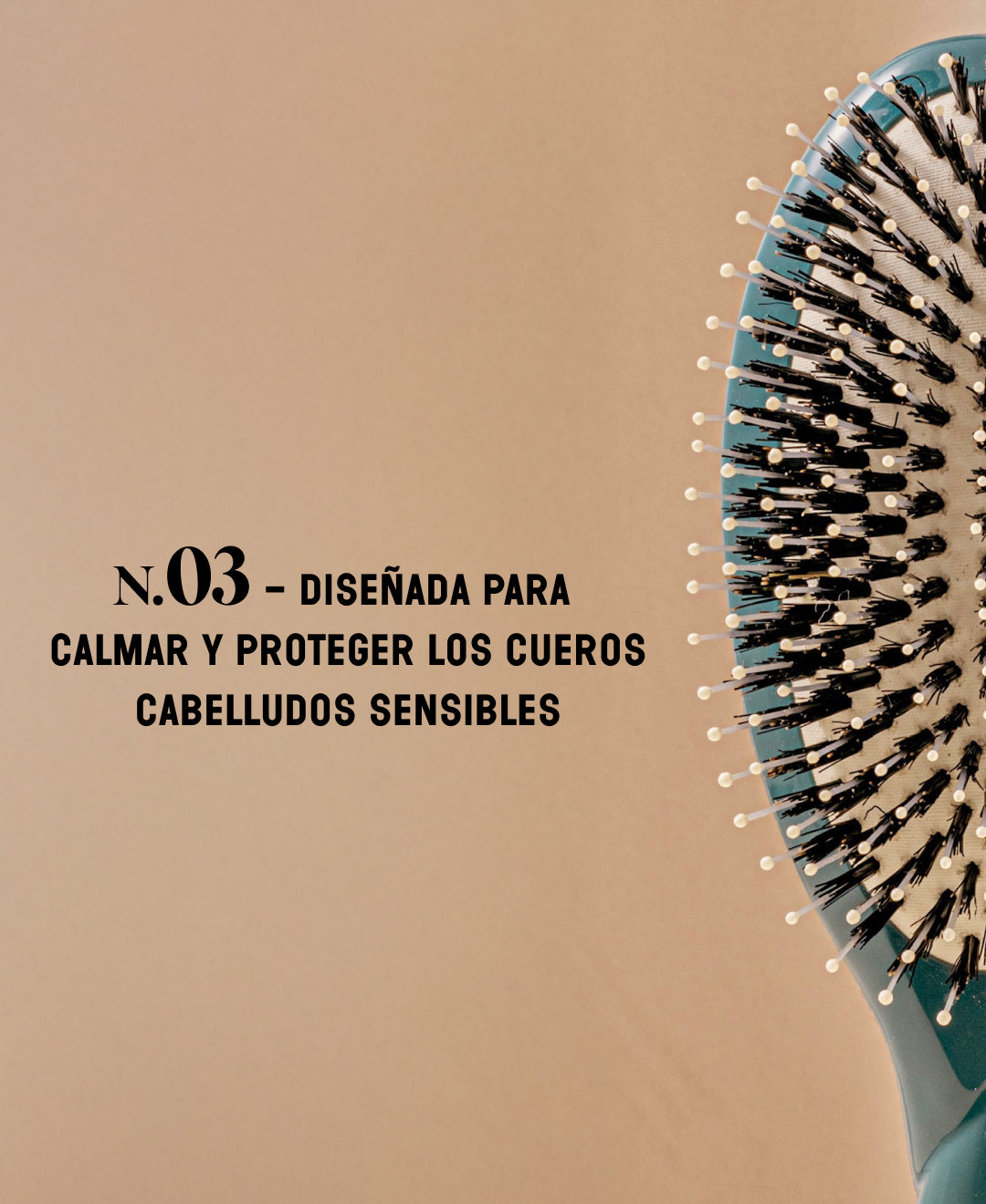 N.03 La Brosse Cuir Chevelu Sensible l'Indispensable Douceur Bleu Encre