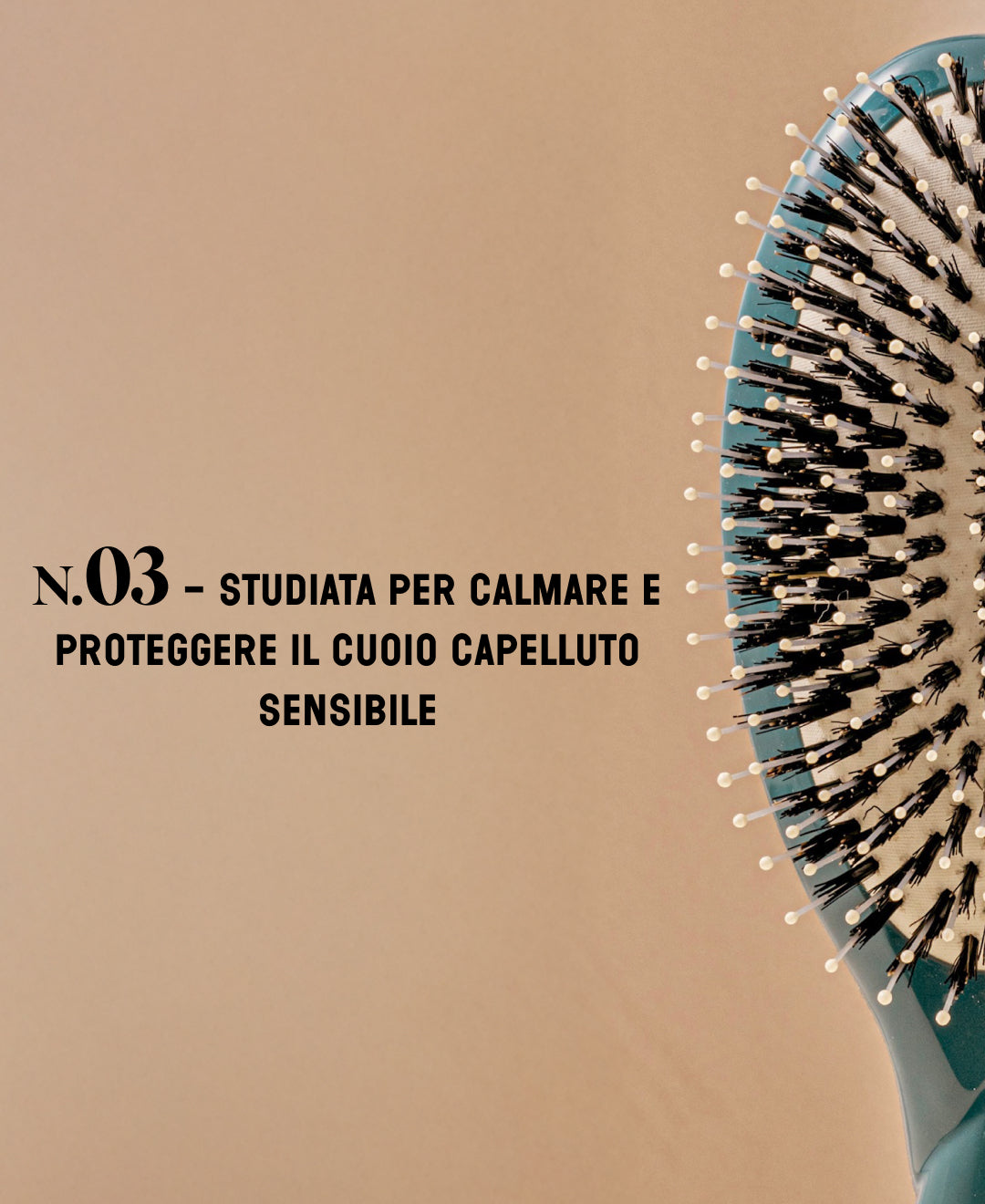 N.03 La Brosse Cuir Chevelu Sensible l'Indispensable Douceur Bleu Encre