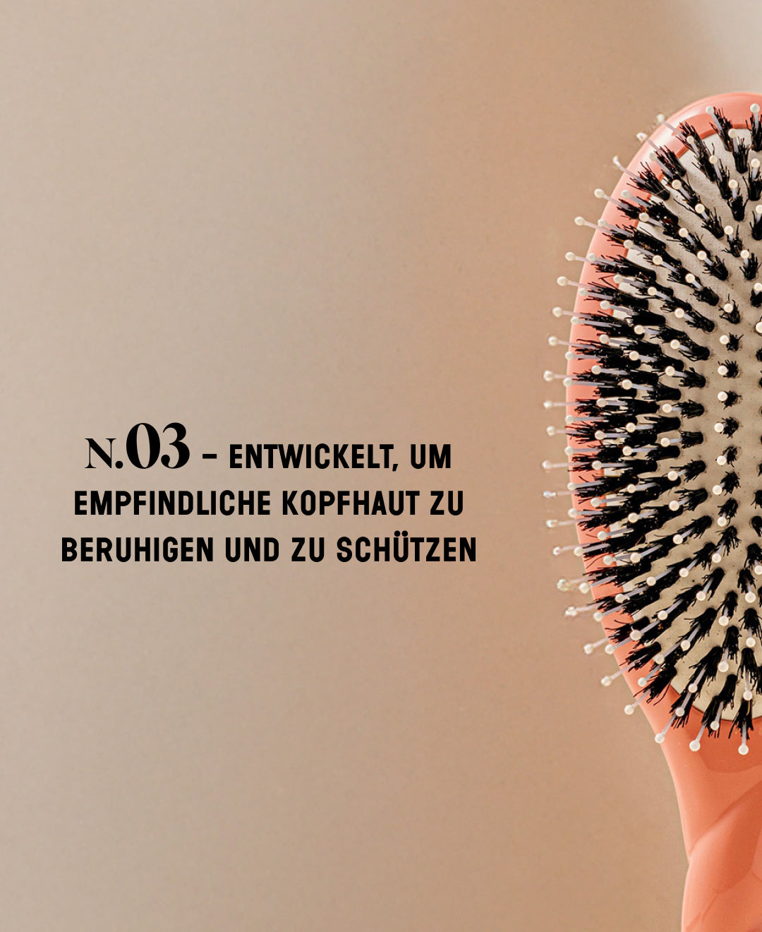 N.03 Indispensable Dulzura Cepillo Coral