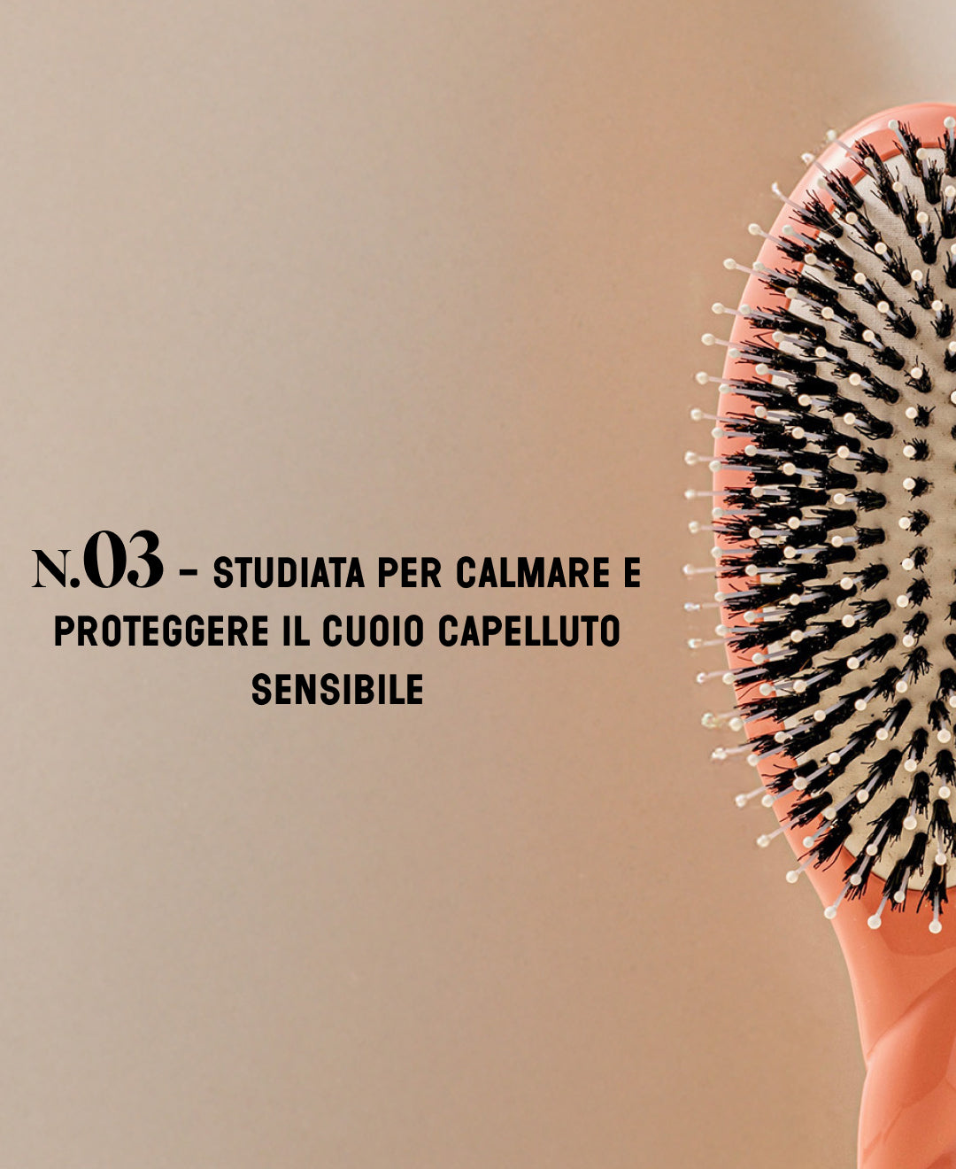 N.03 Indispensable Dulzura Cepillo Coral