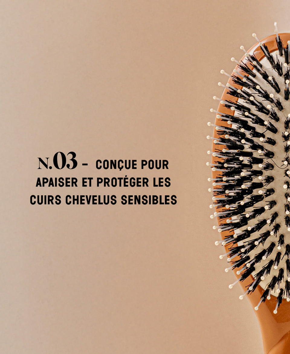N.03 La Brosse Cuir Chevelu Sensible l'Indispensable Douceur Terracotta