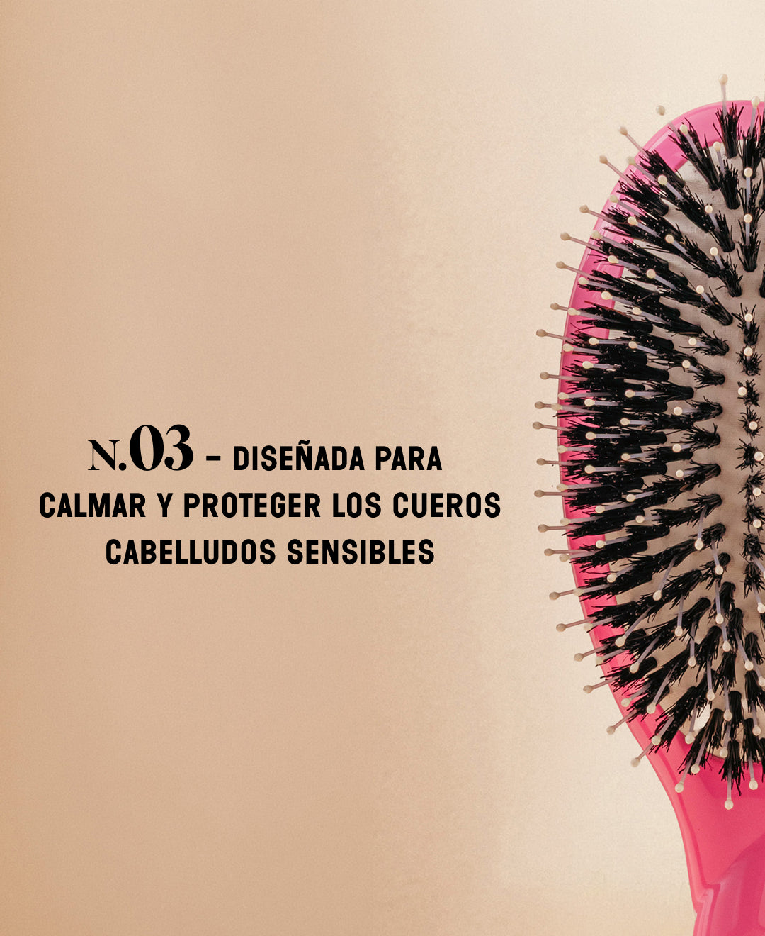 Edición Limitada Octubre Rosa N.03 Indispensable Dulzura Cepillo