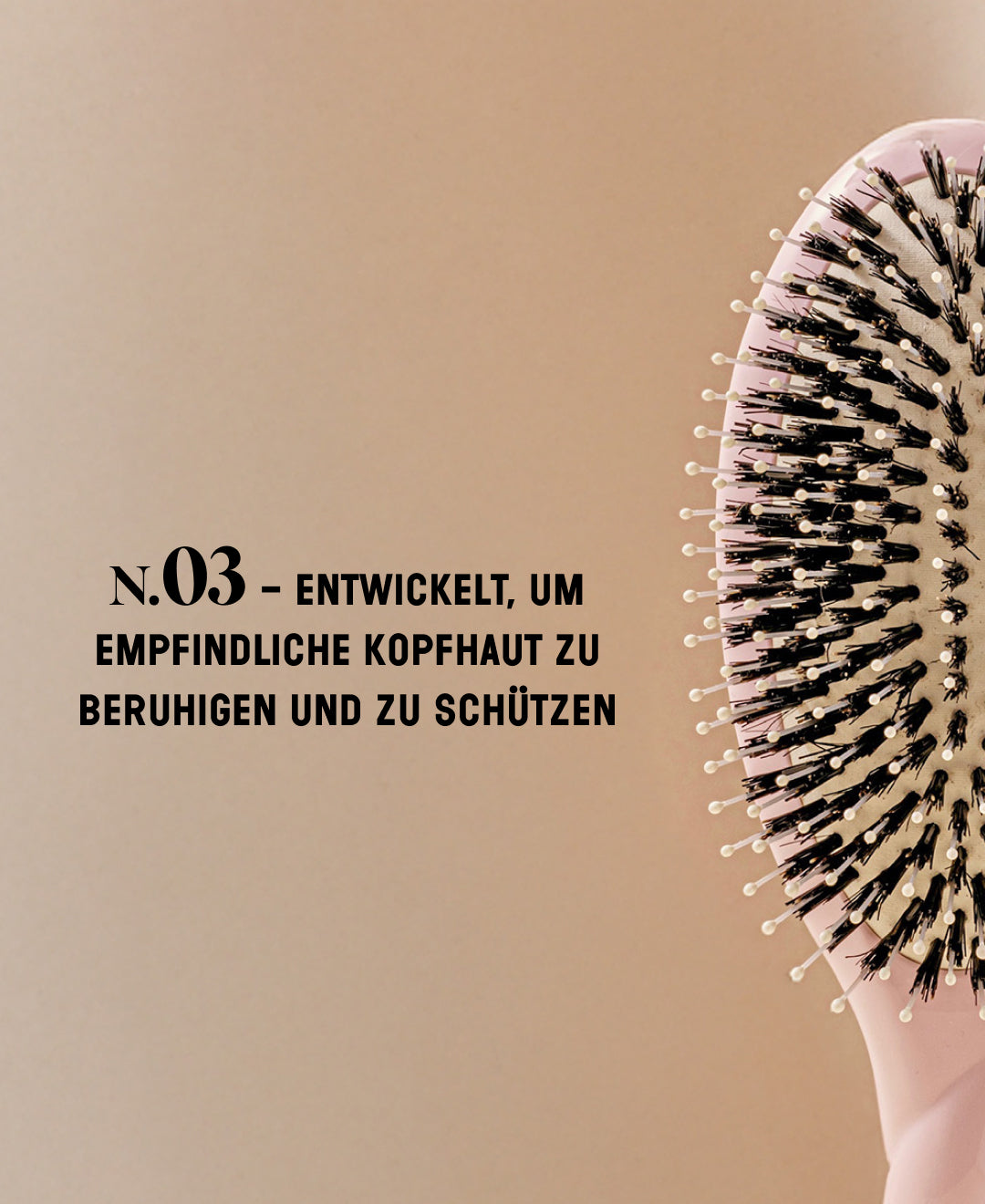 N.03 Indispensable Dulzura Cepillo Rosa Lila