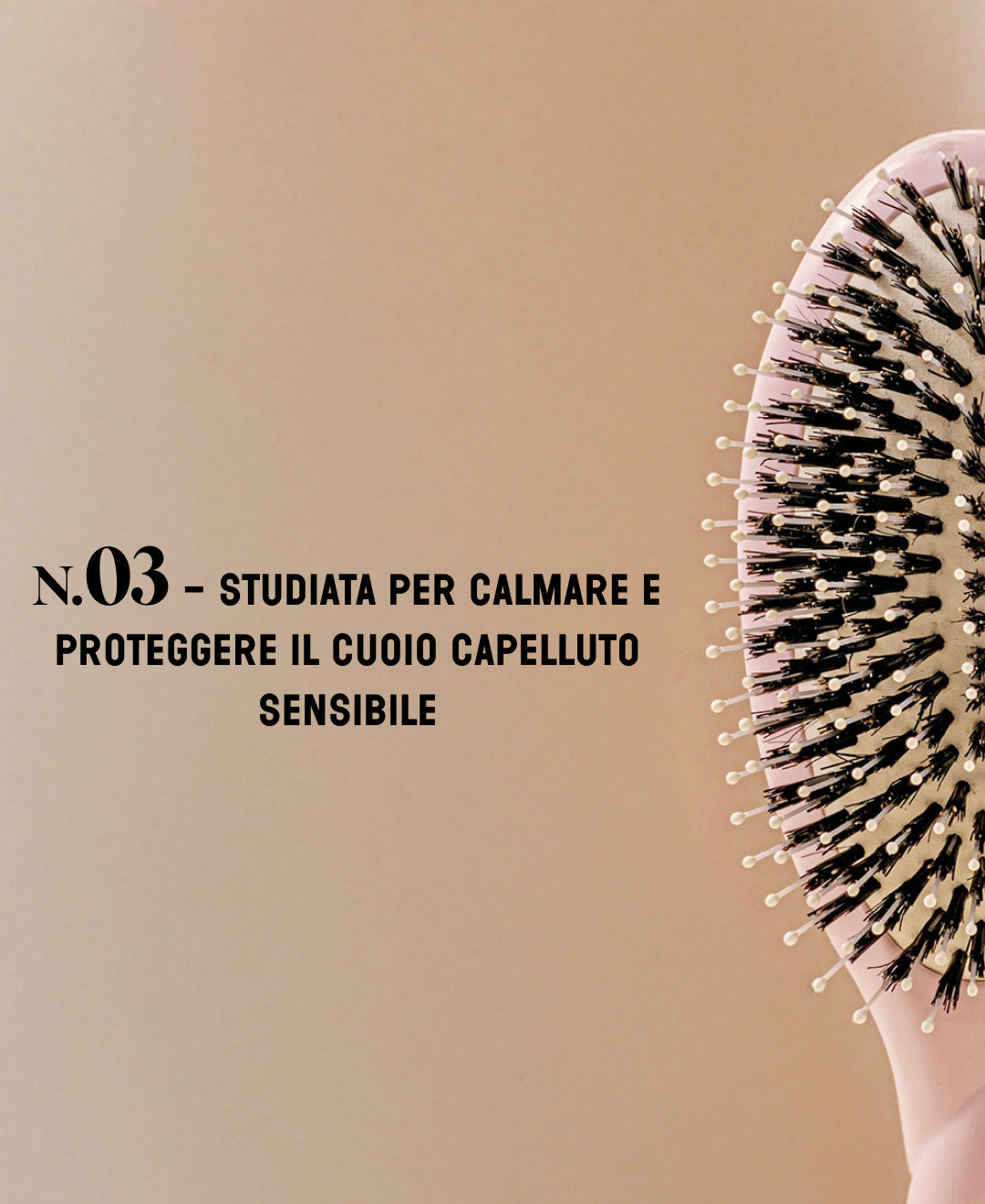 N.03 Indispensable Dulzura Cepillo Rosa Lila