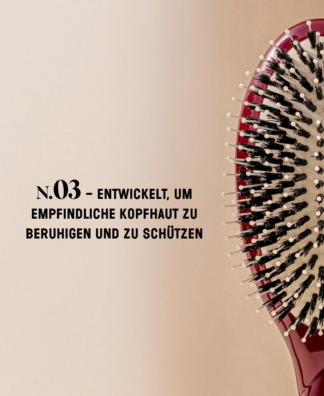 N.03 L’Essenziale Dolcezza Spazzola Rosso Ciliegia