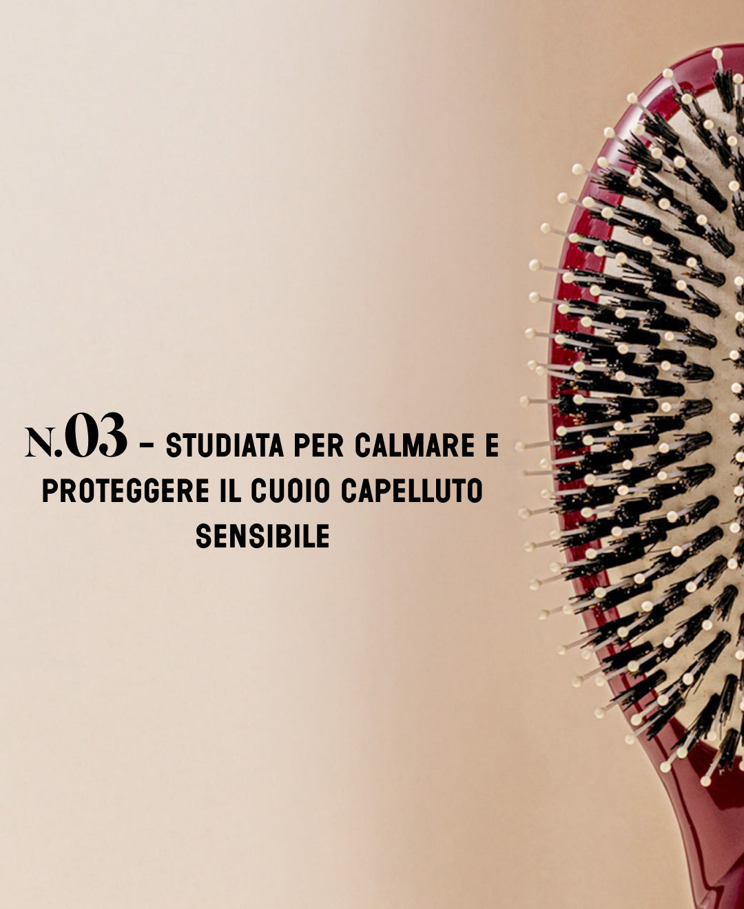 N.03 L’Essenziale Dolcezza Spazzola Rosso Ciliegia