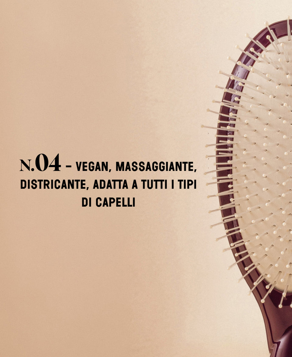 N.04 Il Miracolo Districante e Vegan Spazzola melanzana, edizione limitata