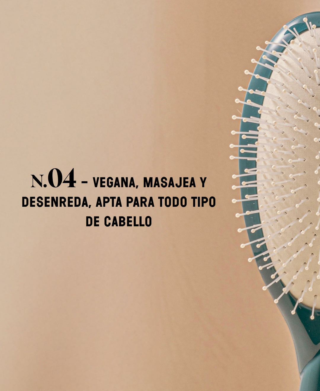 N.04 The Massaging Detangling Hairbrush The Miracle Blue