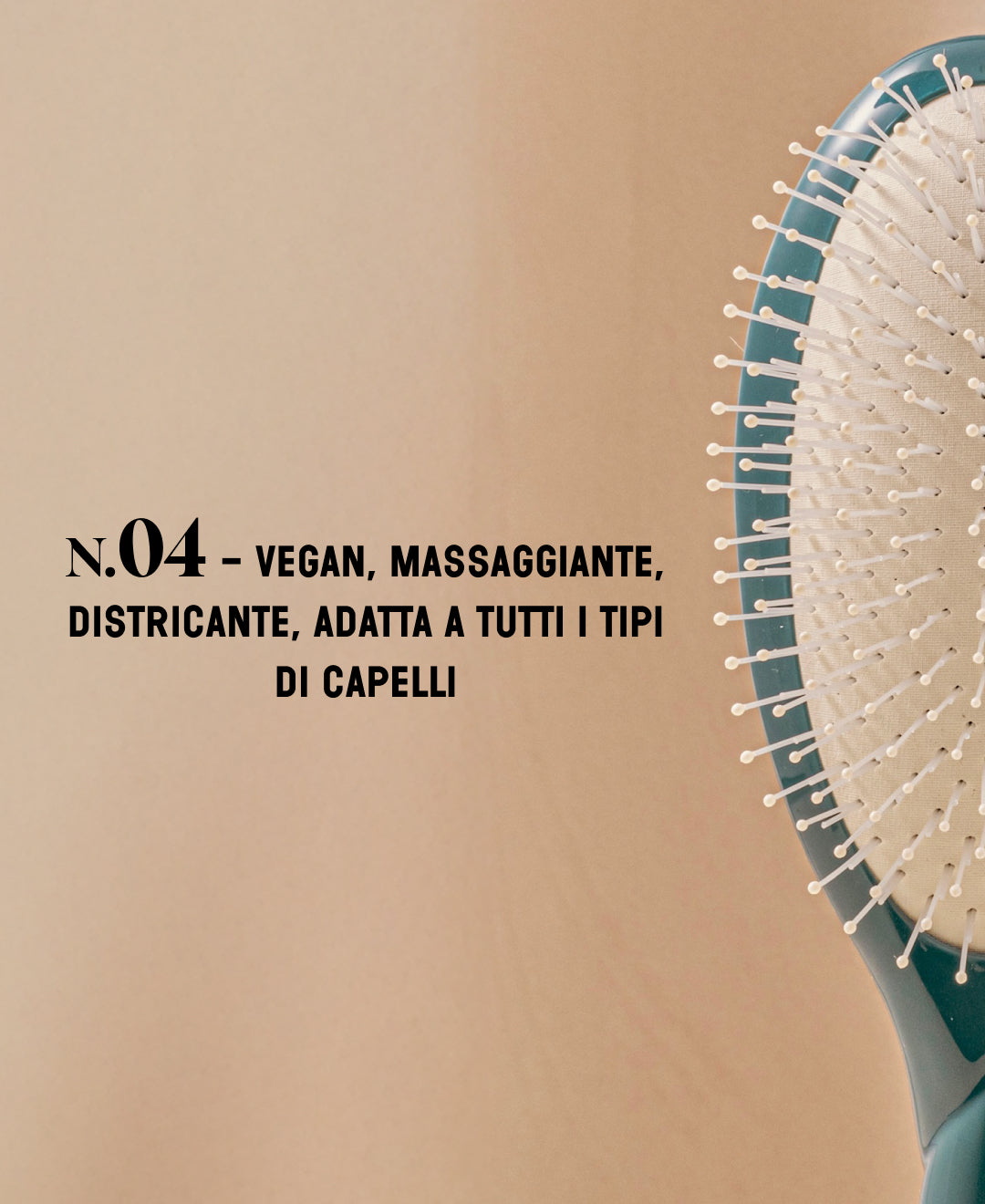 N.04 The Massaging Detangling Hairbrush The Miracle Blue