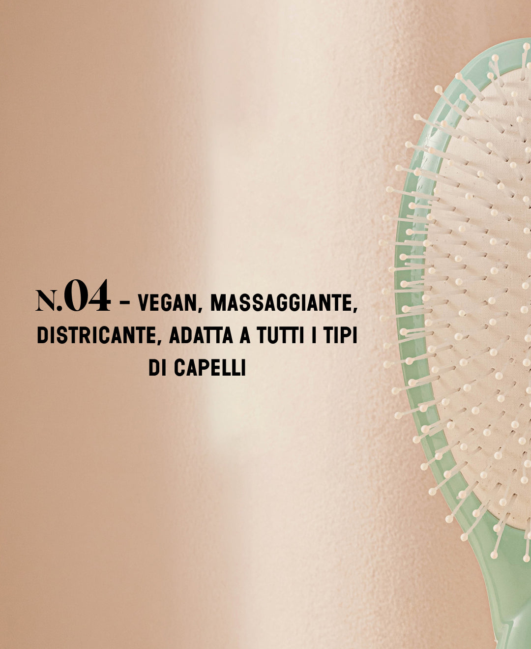 N.04 Il Miracolo Districante e Vegan Spazzola blu laguna