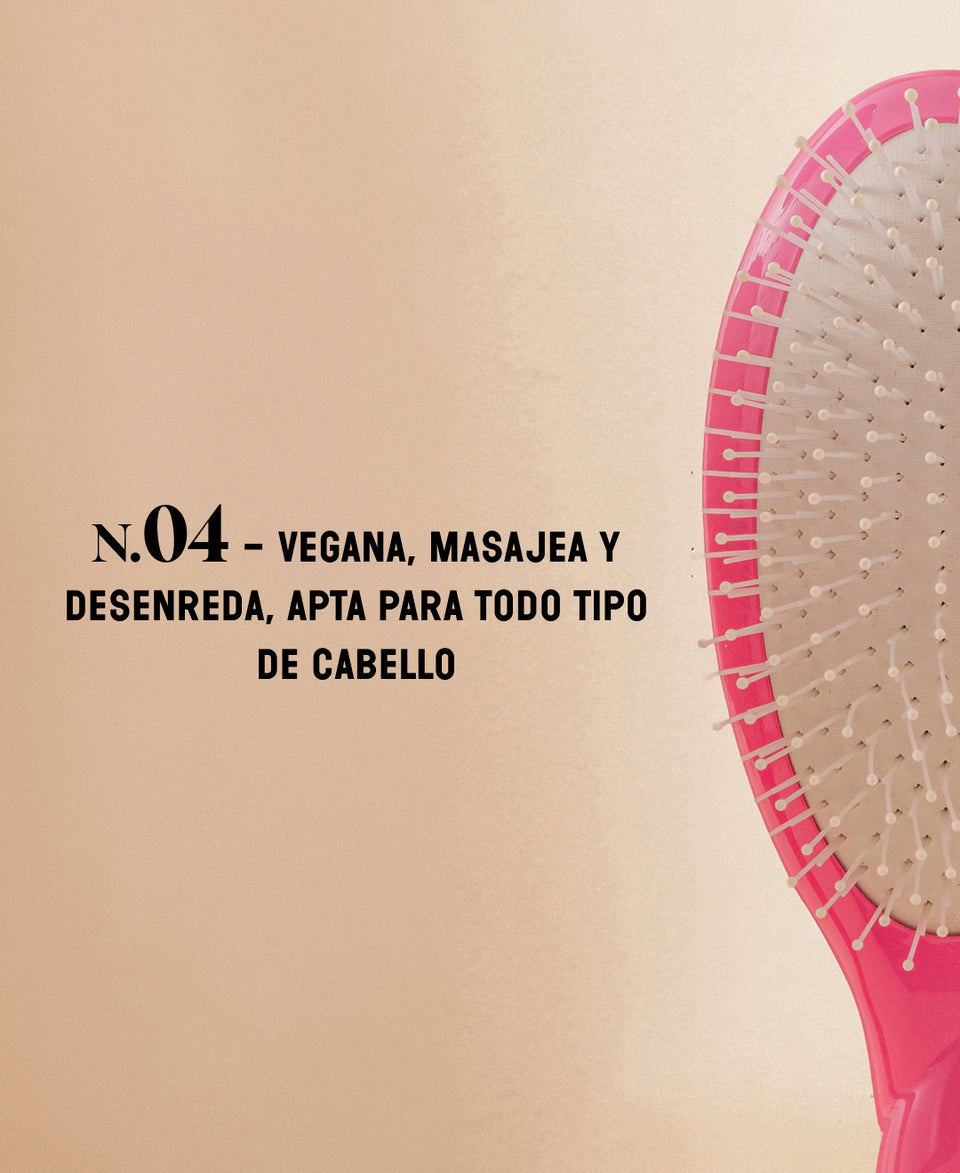 Edición Limitada Octubre Rosa N.04 El Cepillo Desenredante y Masajeador La Miracle