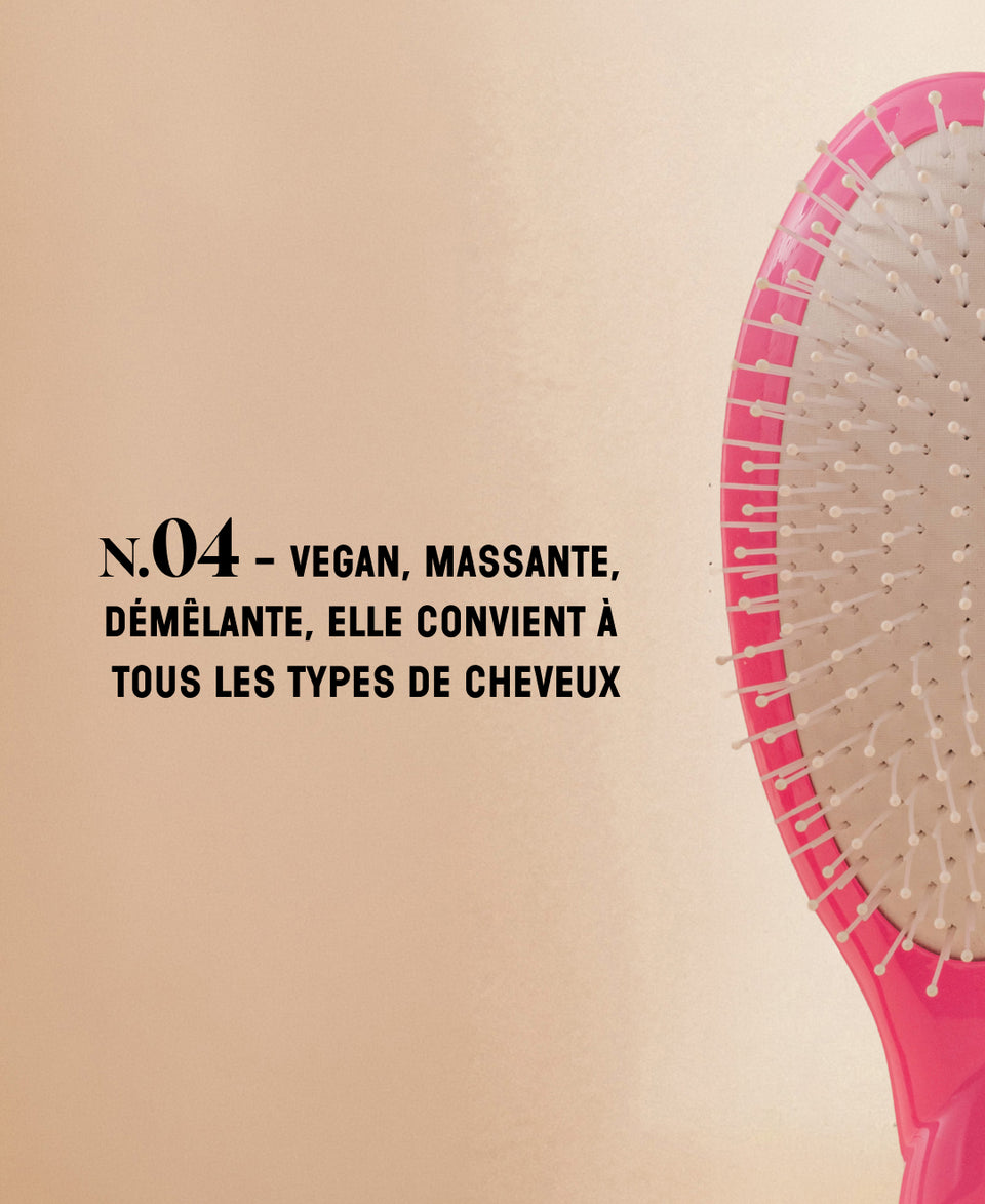 Edition limitée Octobre Rose N.04 La Brosse Démêlante & Massante La Miracle