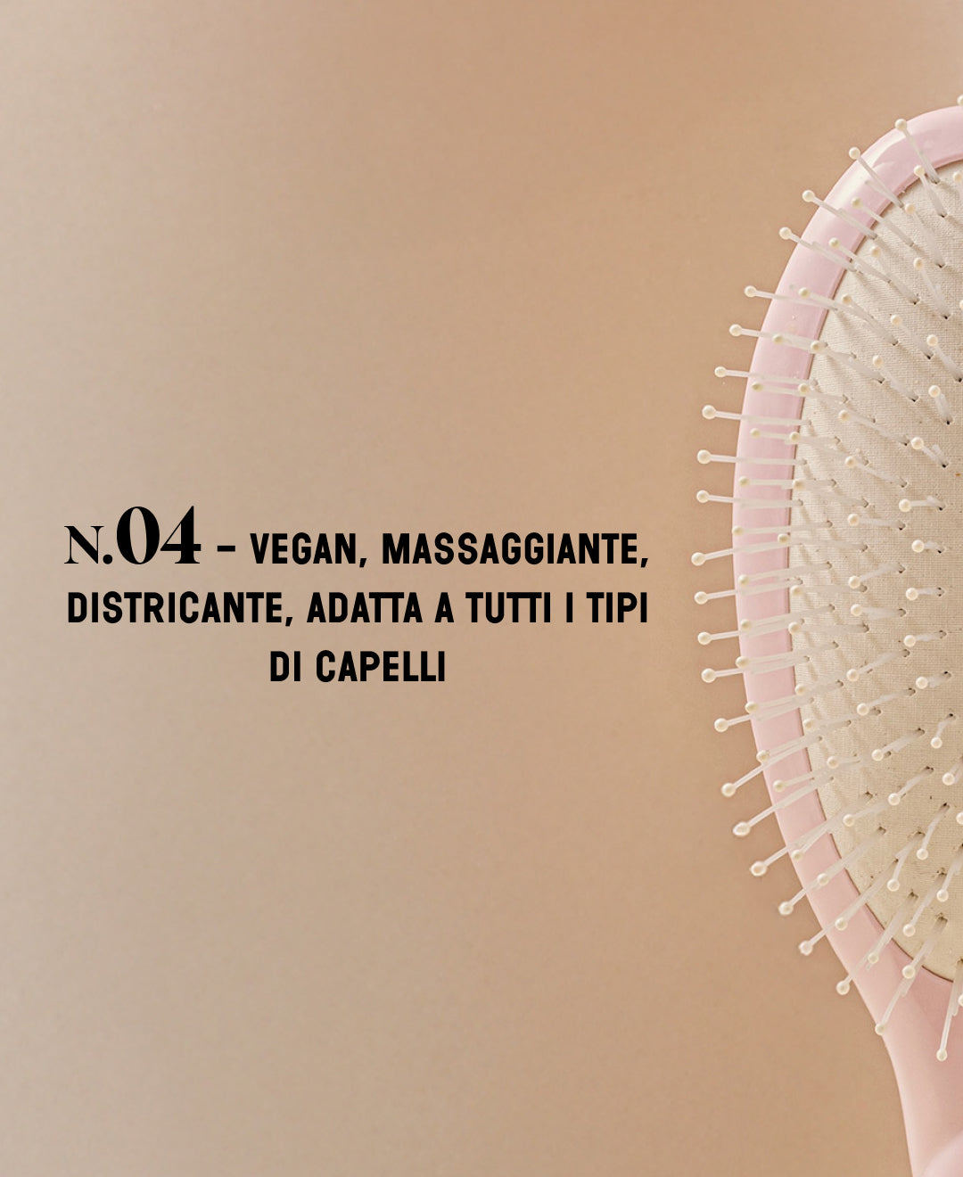 N.04 El Cepillo Desenredante y Masajeador La Miracle Rosa Lila
