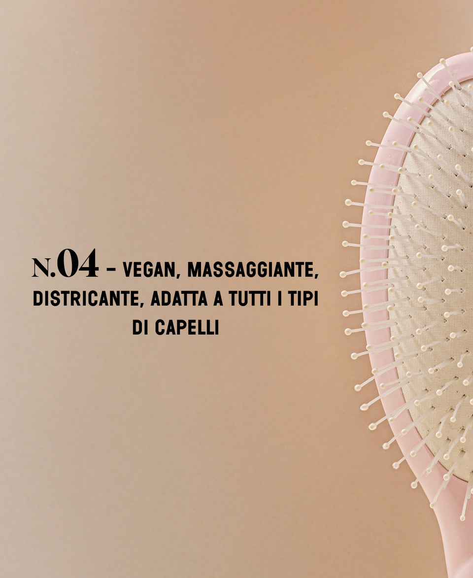 N.04 Il Miracolo Districante e Vegan Spazzola Rosa Lilla