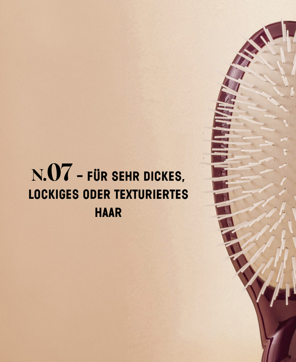 Limitierte Edition Aubergine N.07 Die Intense Entwirrend und Stimulierend Bürste