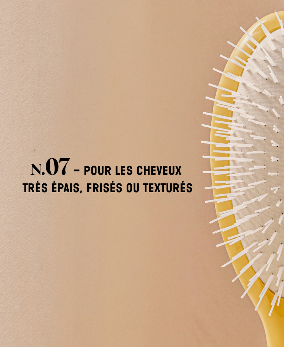 N.07 La Brosse Démêlante & Stimulante l'Intense Jaune Safran