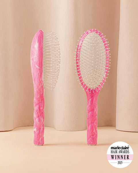 Roseanna x La Bonne Brosse N.04 The Massaging Detangling Hairbrush The Miracle Pink Salty Gelato - Image 1