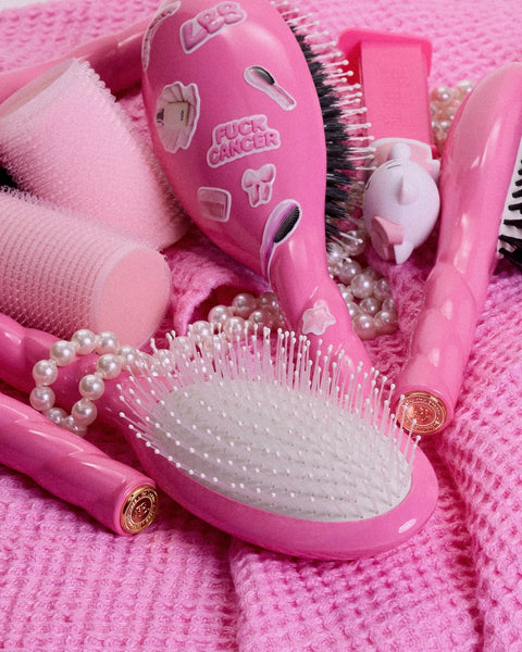 Edition limitée Octobre Rose N.04 La Brosse Démêlante & Massante La Miracle - Image 2