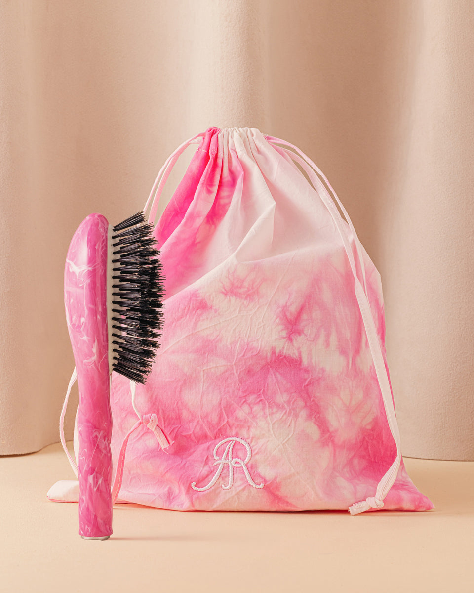 Duo : La Petite Brosse Salty Gelato Rose et son Pochon